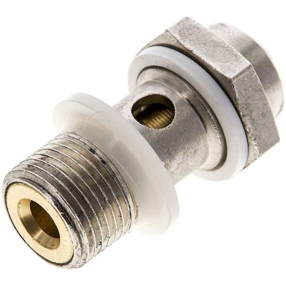 GRLD 3/8. Drosselhohlschraube G 3/8", zu- und abluftregelnd (C), Schlitzschraube (mit Schraubendreher einstell