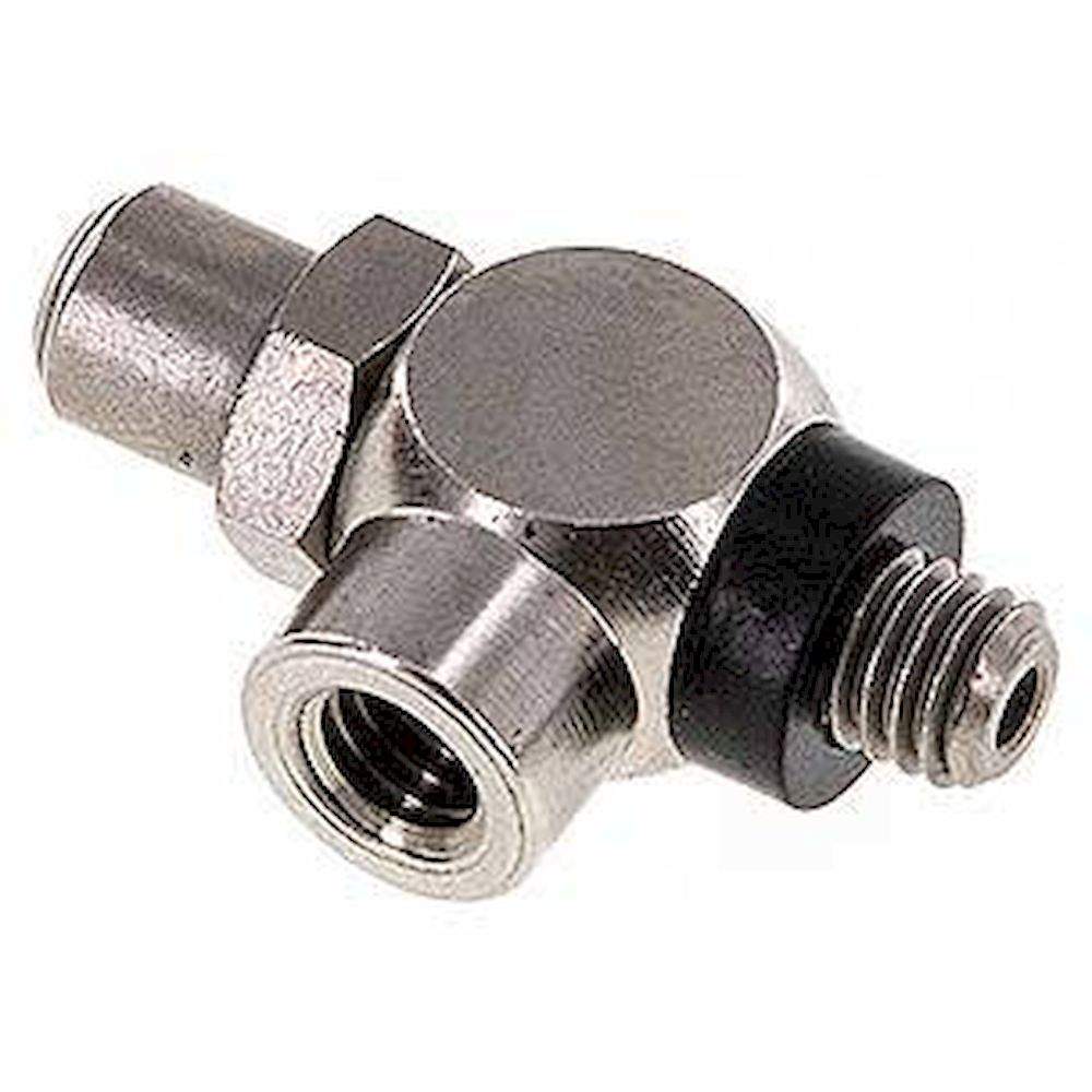 GRLD 50 MSV. Drosselrückschlagventil M 5, zu- und abluftregelnd (C)