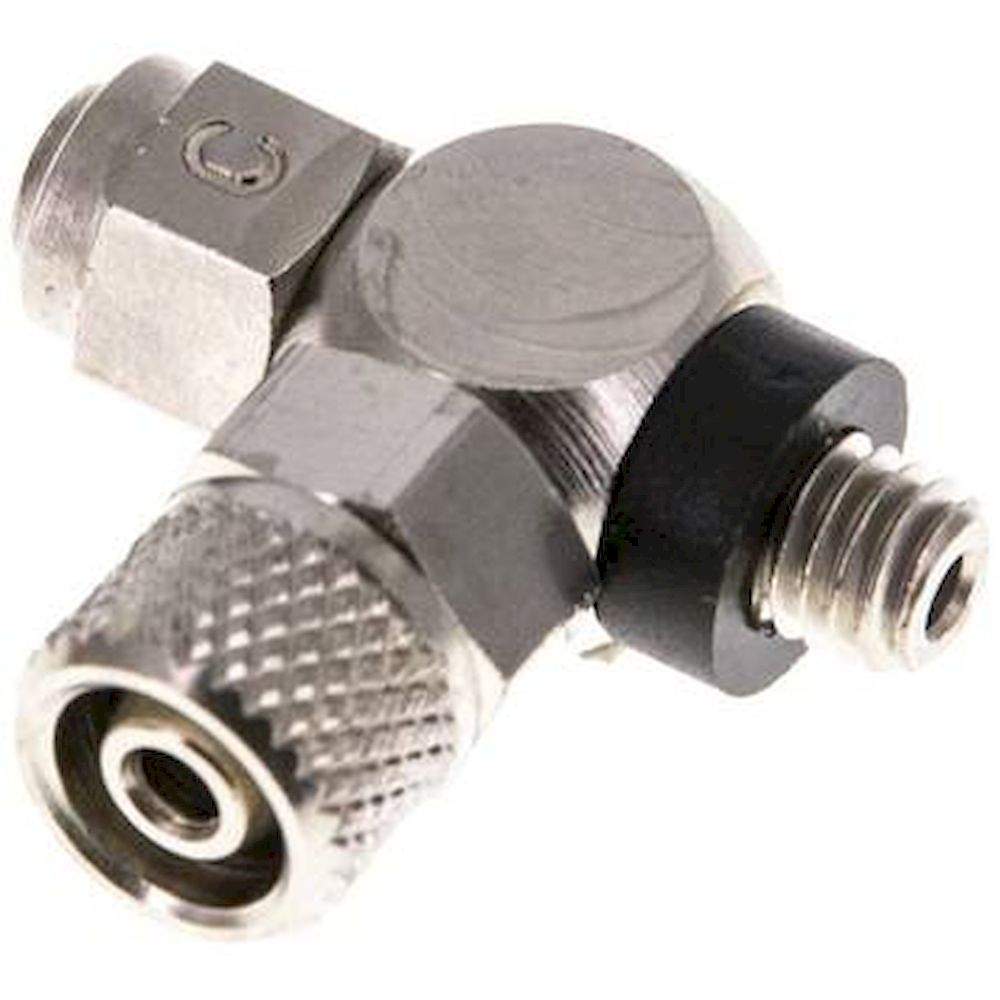 GRLD 54 MSV. Drosselrückschlagventil M 5-6x4mm, zu- und abluftregelnd (C)