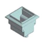 Hakko 96-2. Solder pot (50mm×50mm)