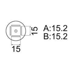 Hakko A1126B. Soldering tip QFP Size 14 x 14