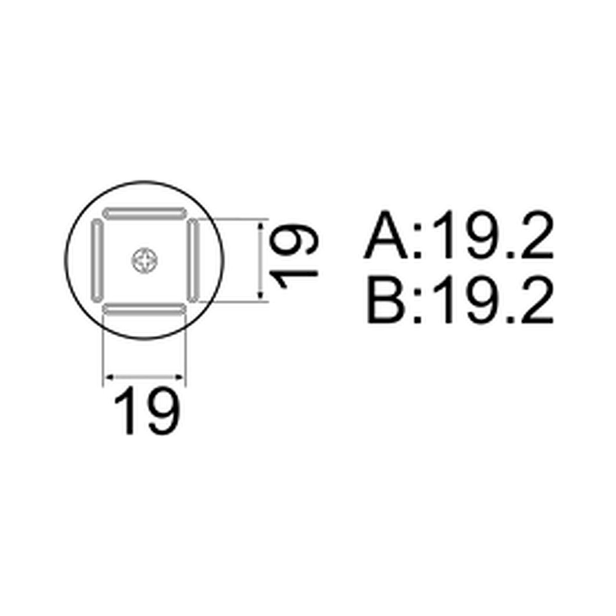 Hakko A1127B. Soldering tip QFP Size 17.5 x 17.5
