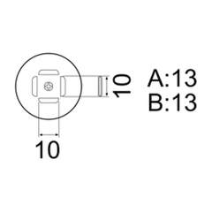 Hakko A1140B. Soldering tip PLCC Size 11.5 x 11.5(28pin)