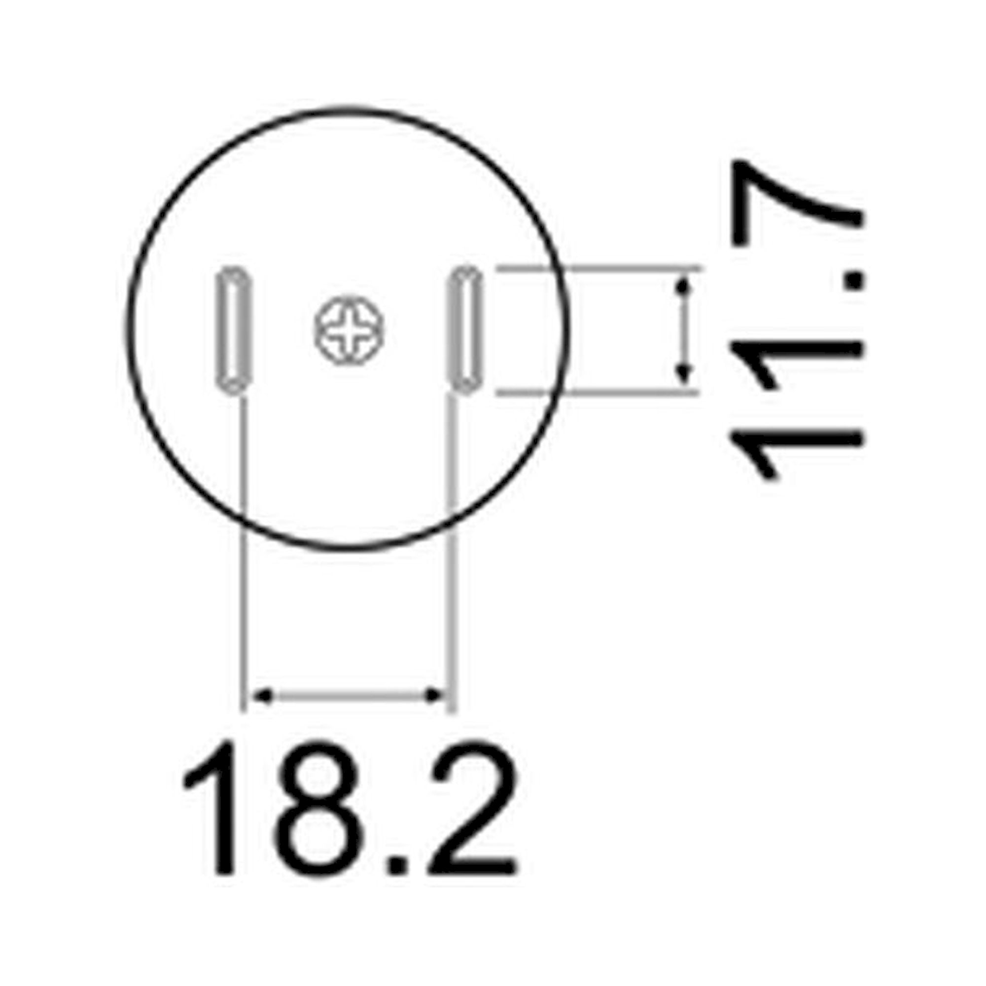Hakko A1186B. Soldering tip TSOL Size18 x 10