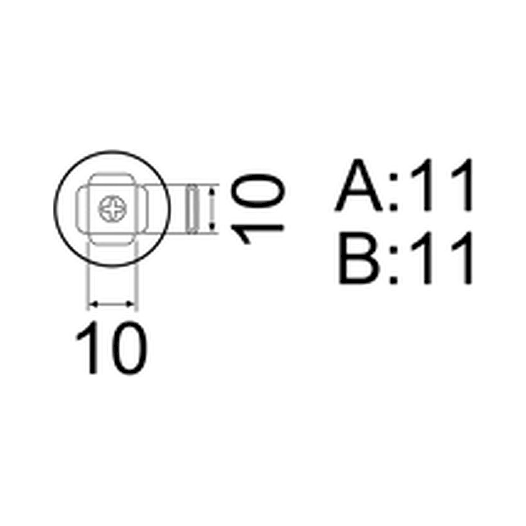 Hakko A1188B. Soldering tip PLCC Size 9 x 9(20pin)