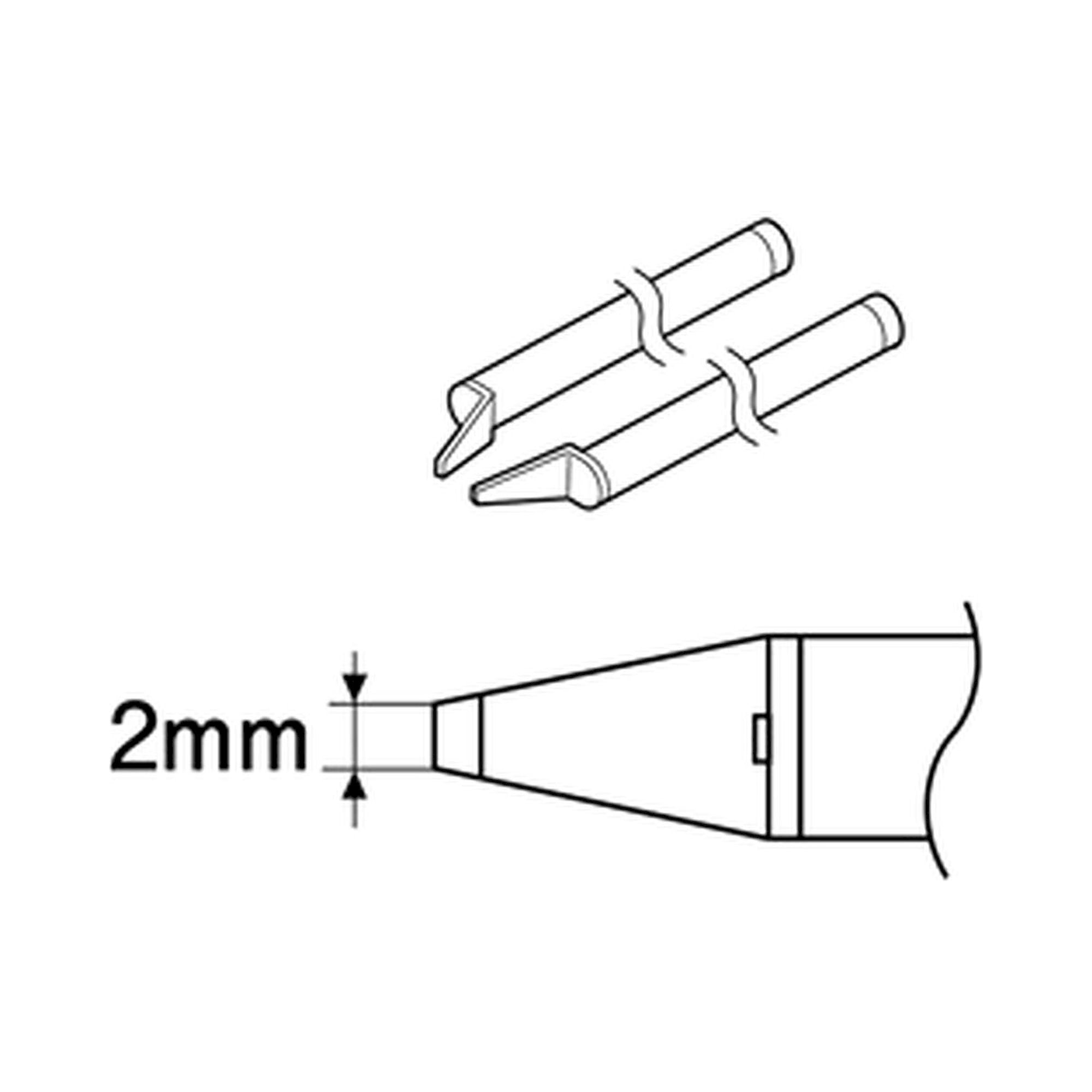 Hakko A1378. Soldering tip 2L
