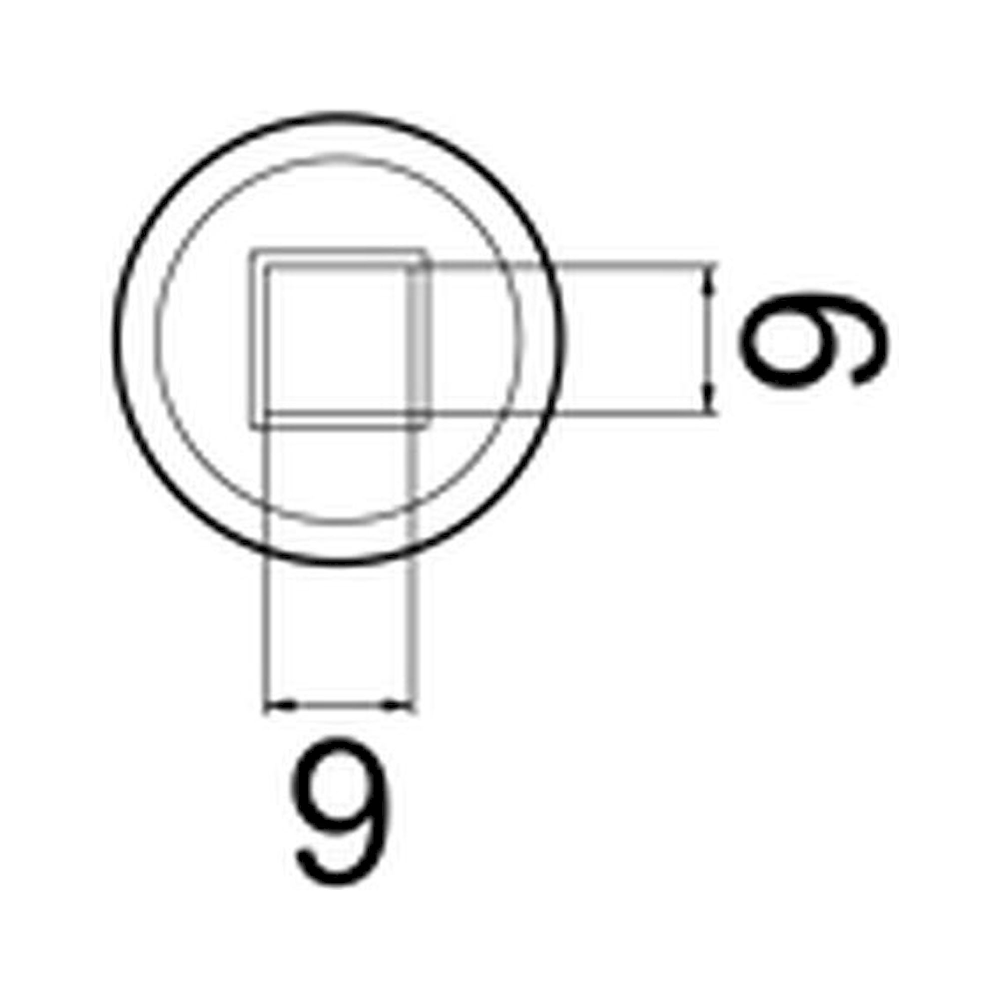 Hakko A1470. Soldering tip BGA Size 8 x 8