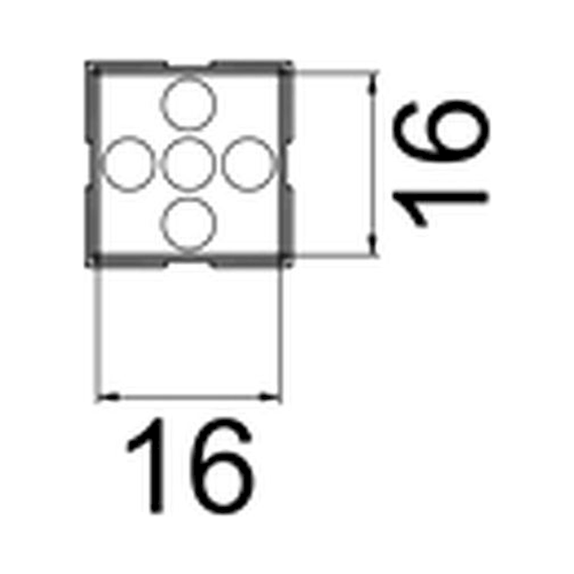 Hakko A1473. Soldering tip BGA Size 15 x 15