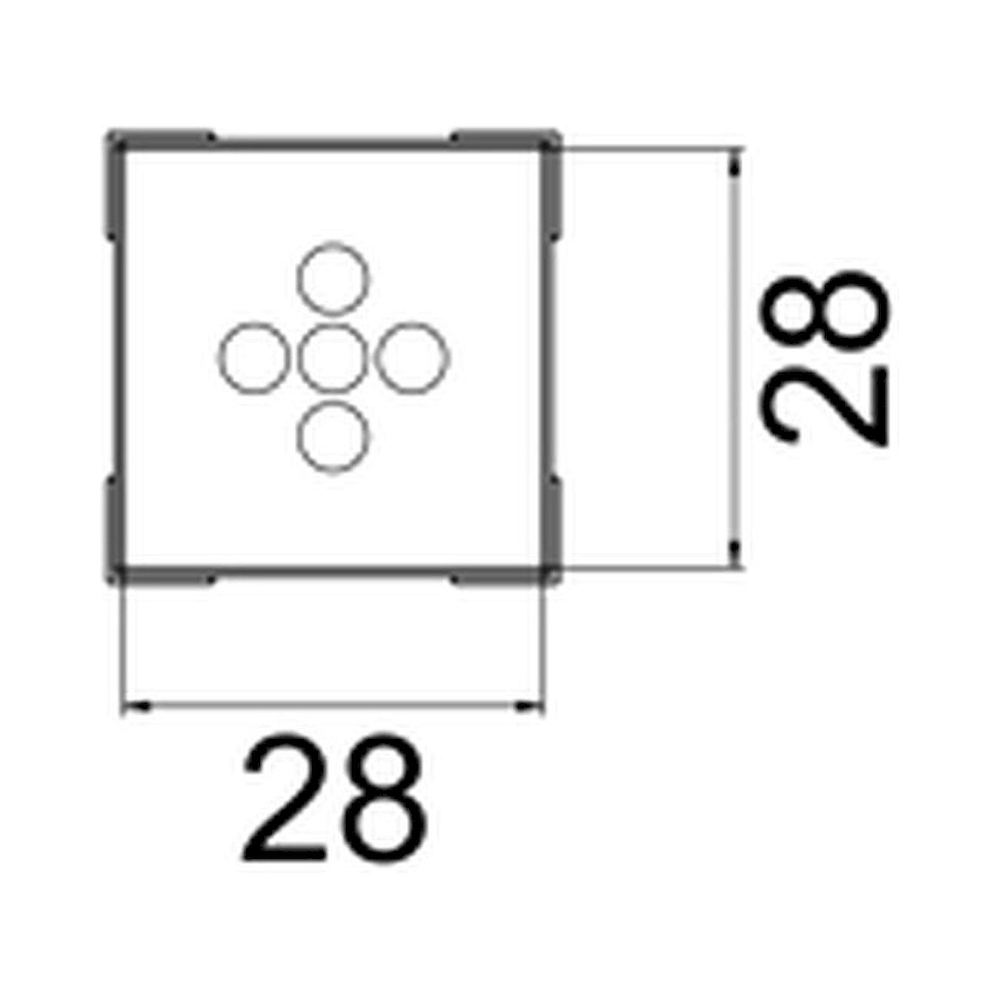 Hakko A1475. Soldering tip BGA Size 27 x 27