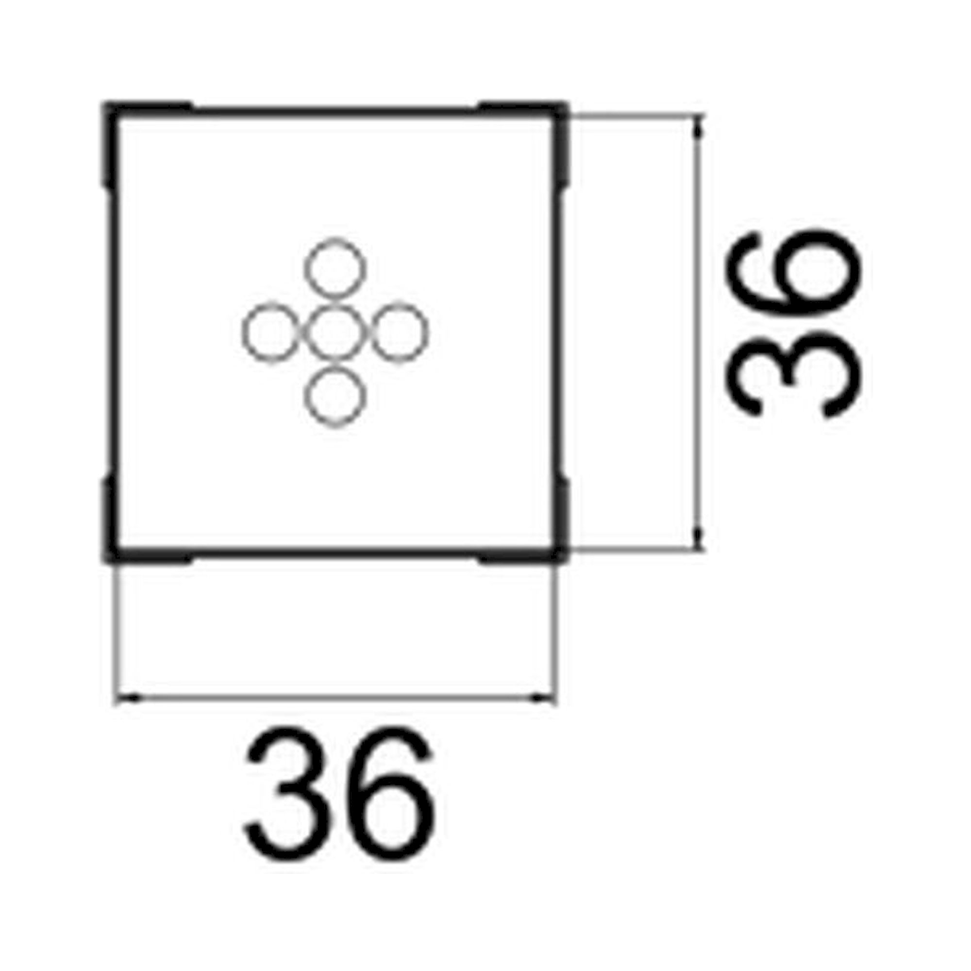 Hakko A1476. Soldering tip BGA Size 35 x 35