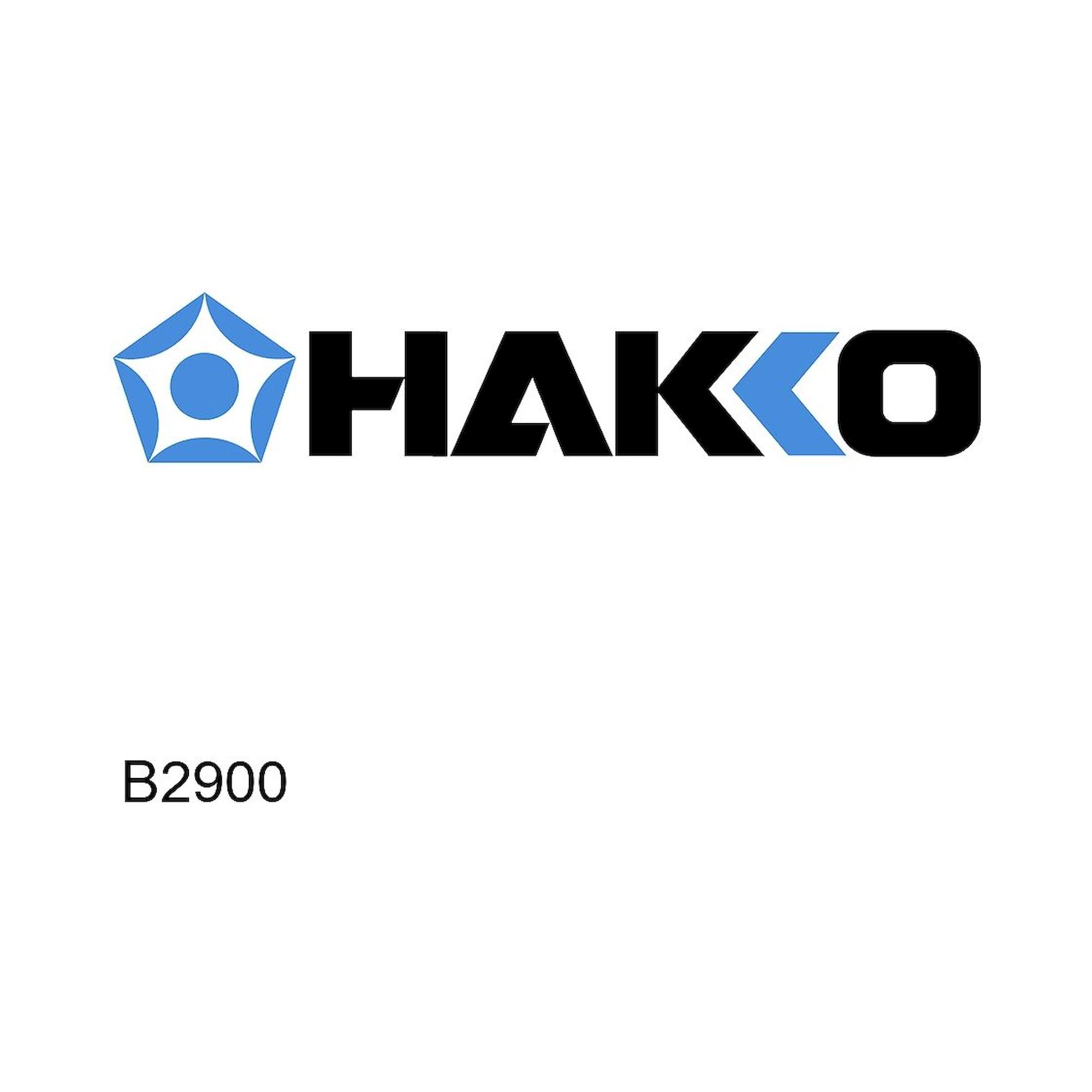 Hakko B2900. Nozzle assembly G