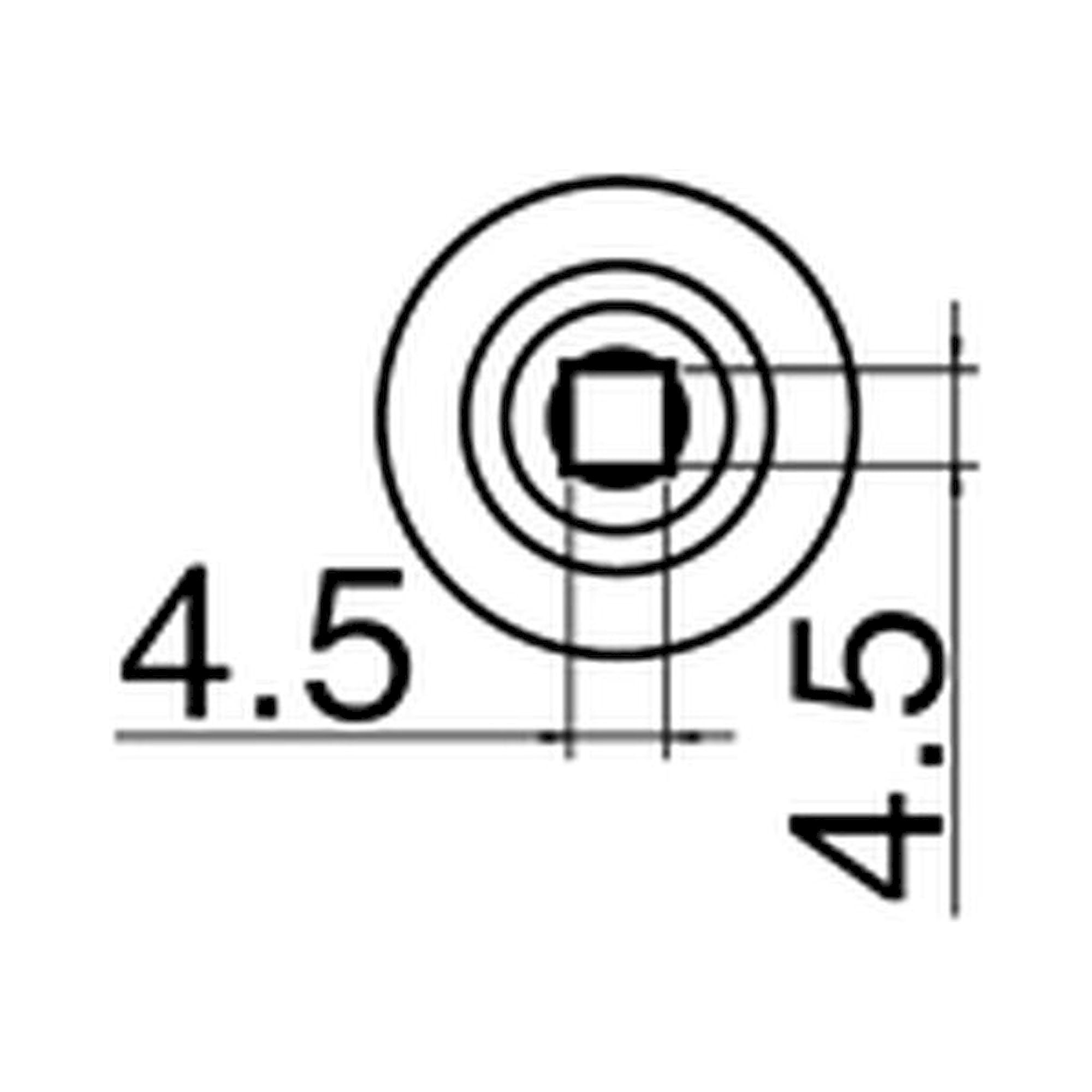 Hakko N51-10. Soldering tip BGA Size 4×4