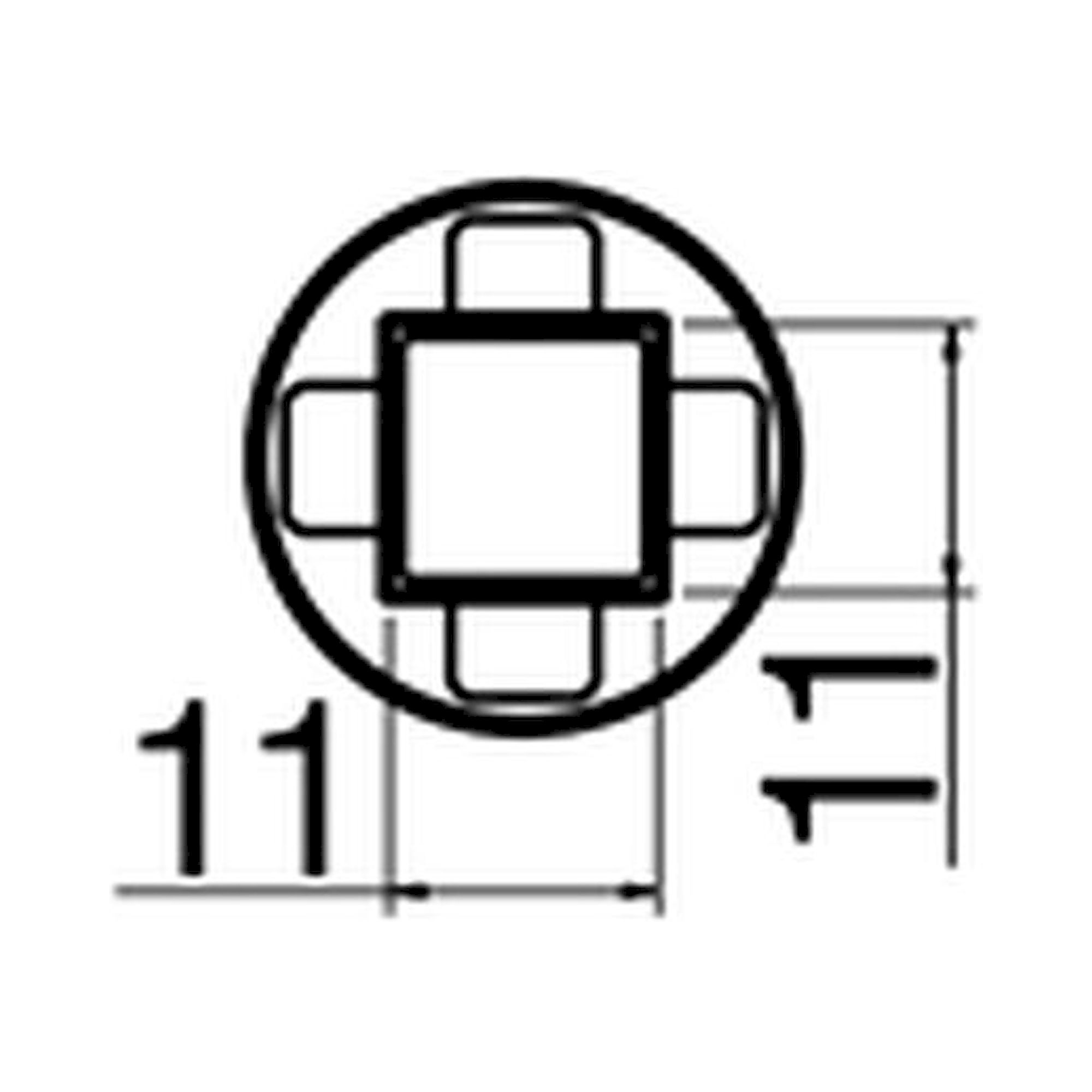 Hakko N51-13. Soldering tip BGA Size 10×10