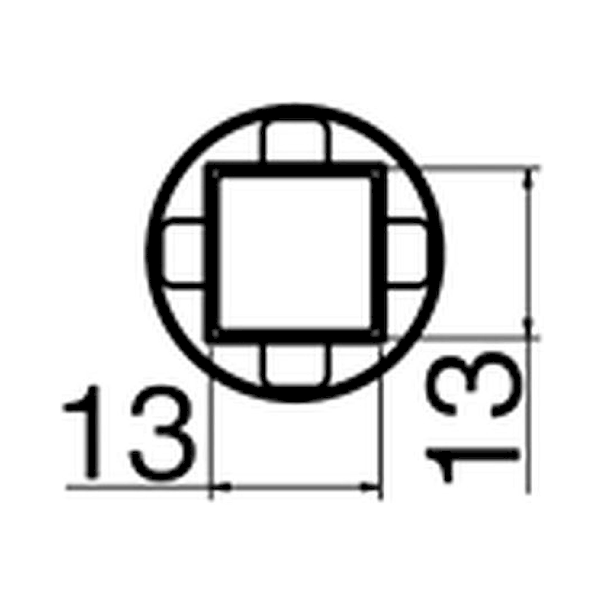 Hakko N51-14. Soldering tip BGA Size 12×12