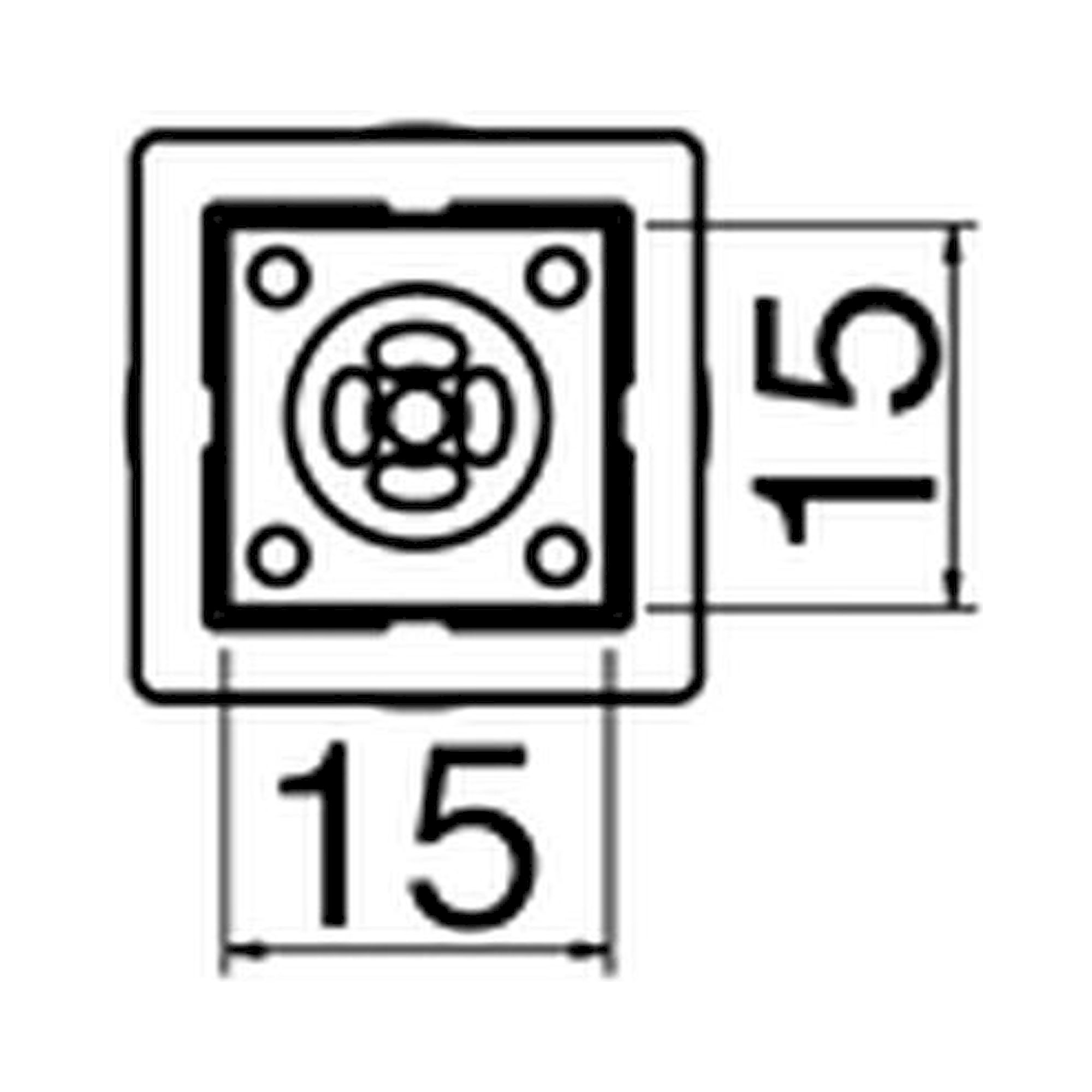 Hakko N51-15. Soldering tip BGA Size 14×14