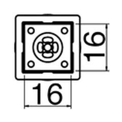 Hakko N51-16. Soldering tip BGA Size 15×15