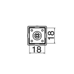 Hakko N51-17. Soldering tip BGA Size 17×17