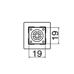 Hakko N51-18. Soldering tip BGA Size 18×18