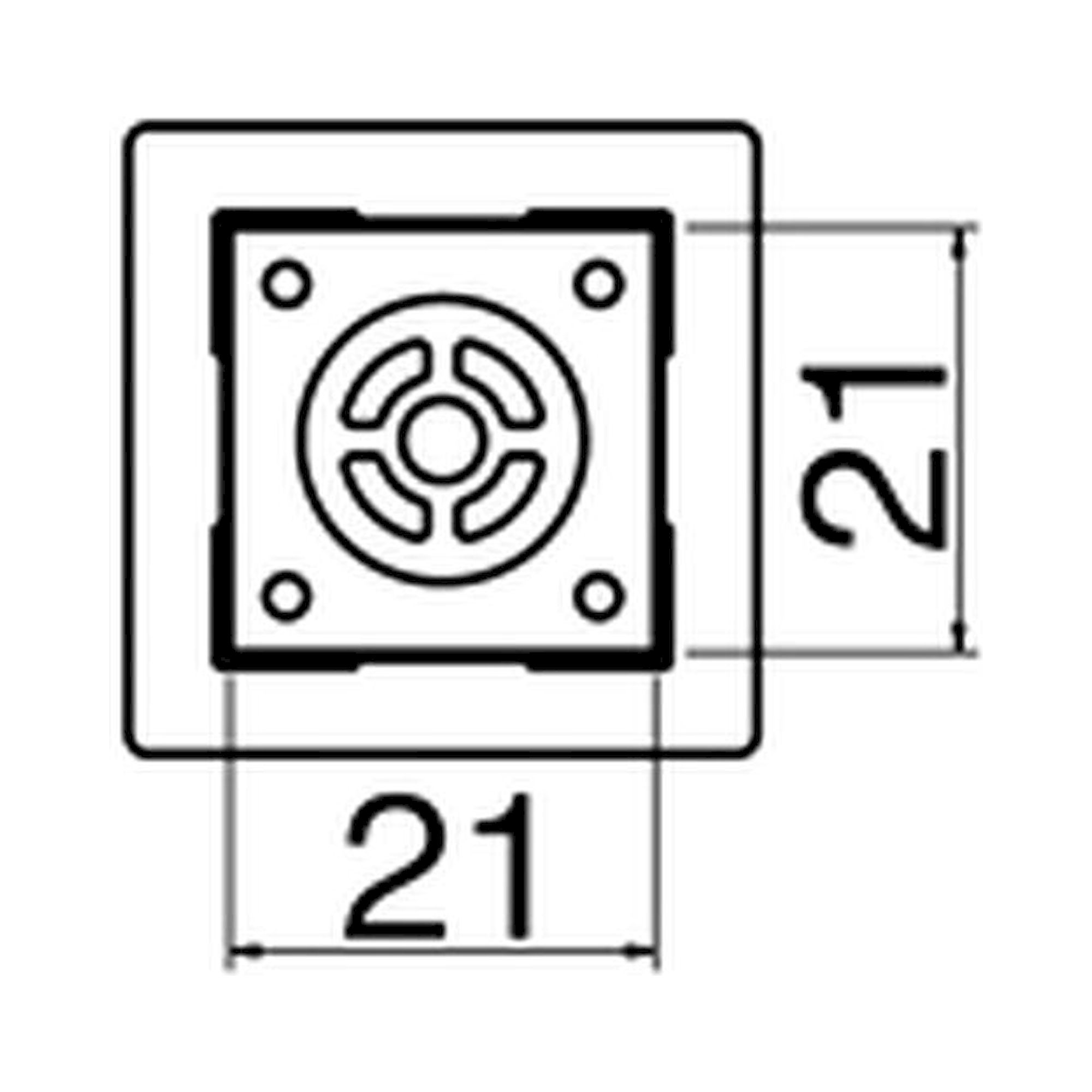 Hakko N51-19. Soldering tip BGA Size 20×20