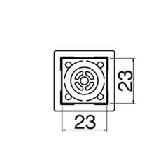 Hakko N51-20. Soldering tip BGA Size 22×22