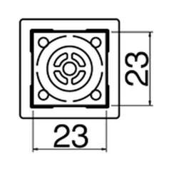 Hakko N51-20. Soldering tip BGA Size 22×22