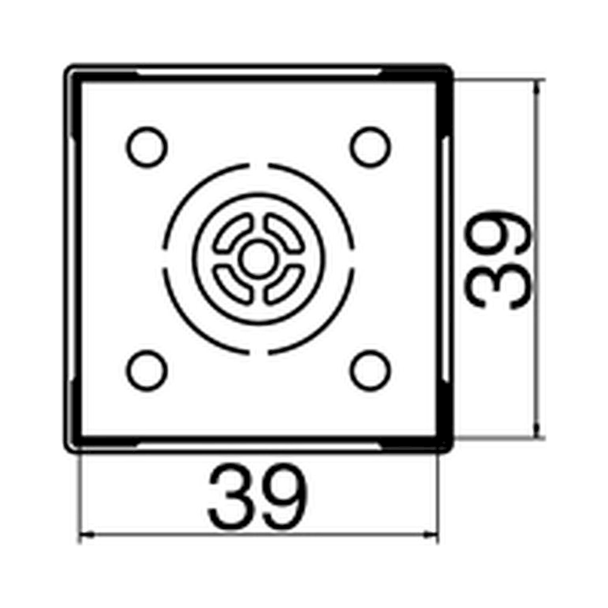 Hakko N51-25. Soldering tip BGA Size 38×38