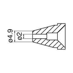 Hakko N60-05. Soldering tip Nozzle Size Φ2.0