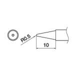 Hakko T15-B2. Soldering tip Shape-0.5B