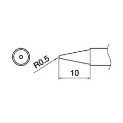 Hakko T15-B2. Soldering tip Shape-0.5B