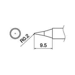 Hakko T15-I. Soldering tip Shape-I