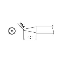 Hakko T17-B2. Soldering tip Shape-0.5B