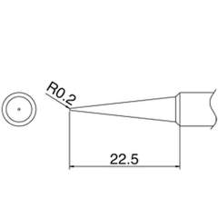 Hakko T18-BL. Soldering tip Shape-BL