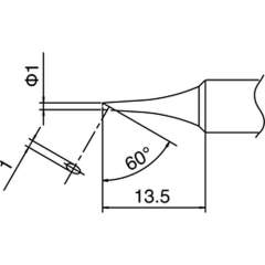 Hakko T18-C1. Soldering tip Shape-1C