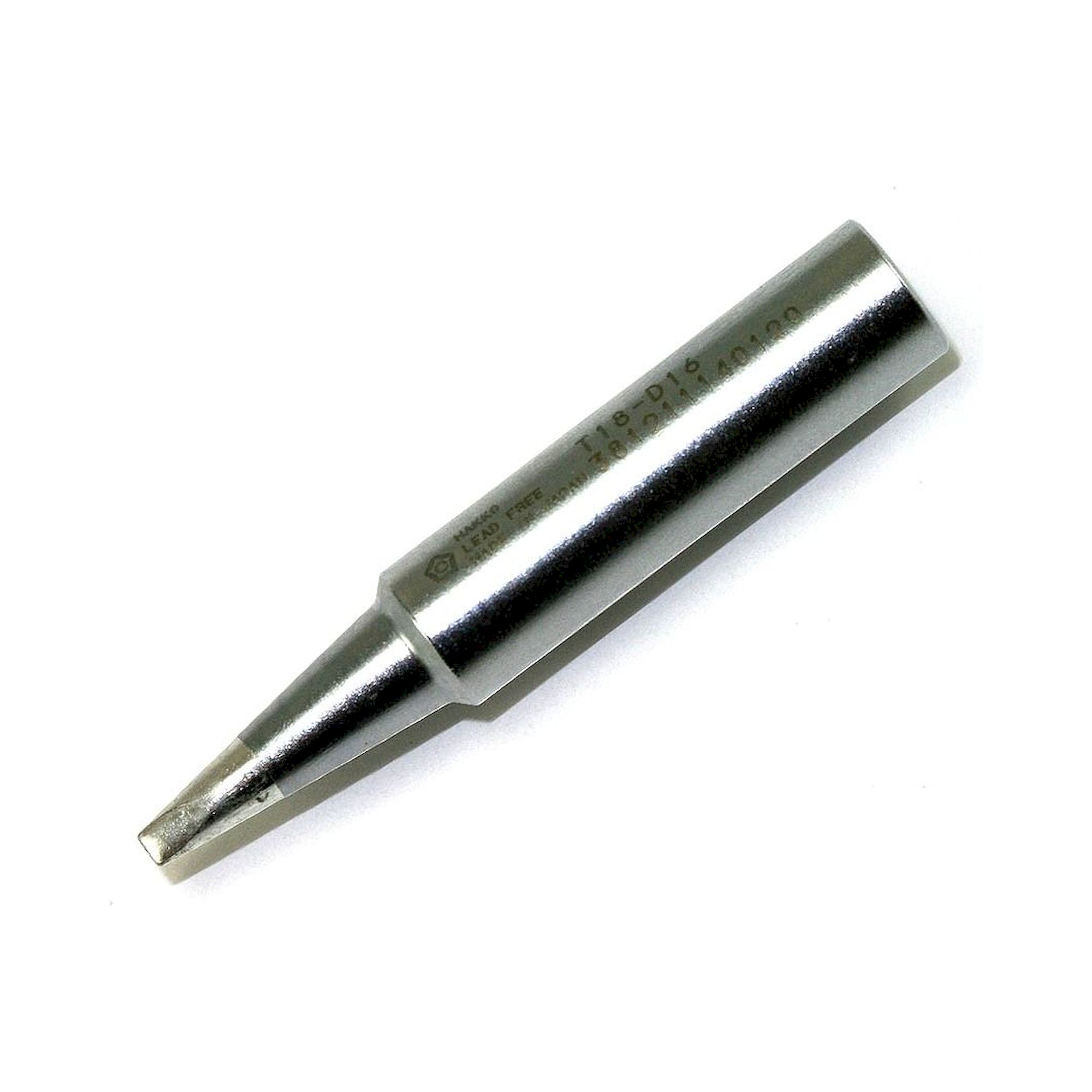 Lötspitze Meißelform 1,6 mm – Hakko T18-D16