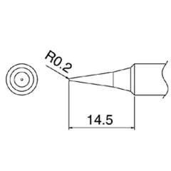 Hakko T18-I. Soldering tip Shape-I