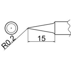 Hakko T20-BL. Soldering tip Shape-BL