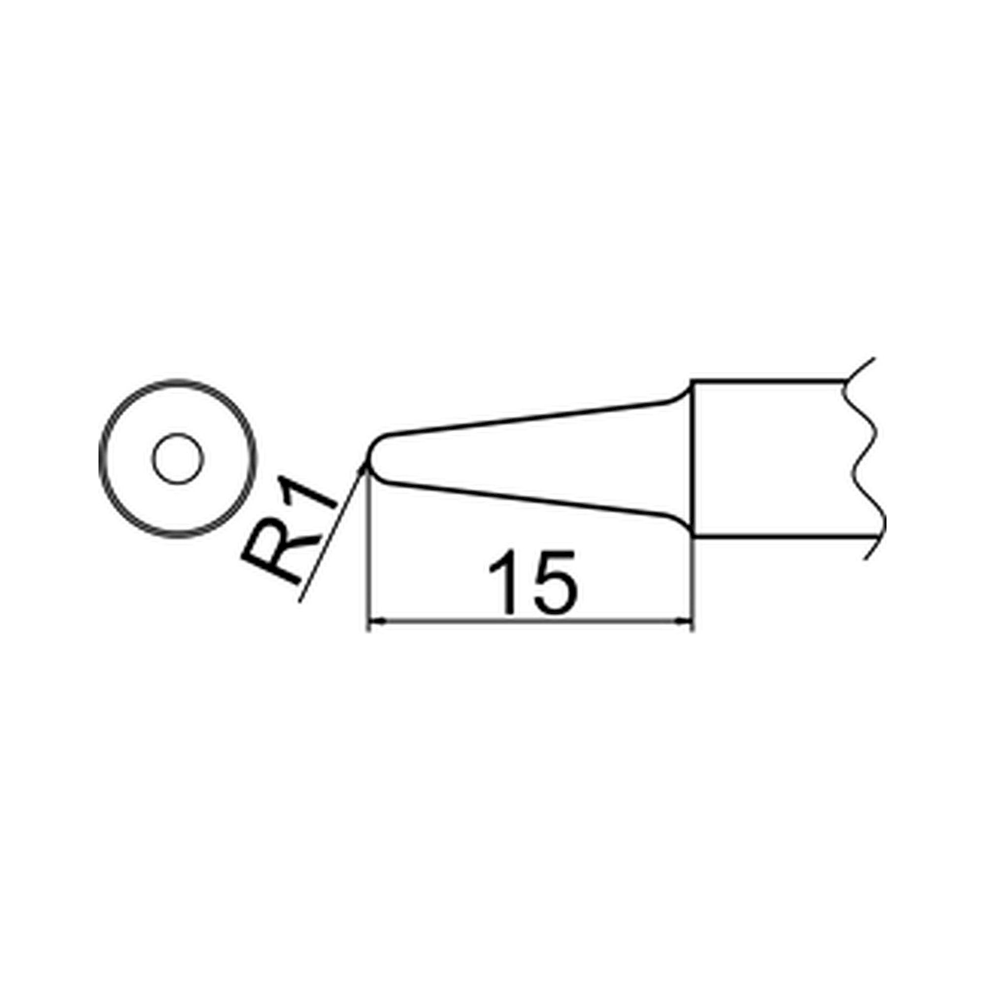 Hakko T20-BL3. Soldering tip Shape-3BL