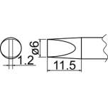 Hakko T20-D6. Soldering tip Shape-6D