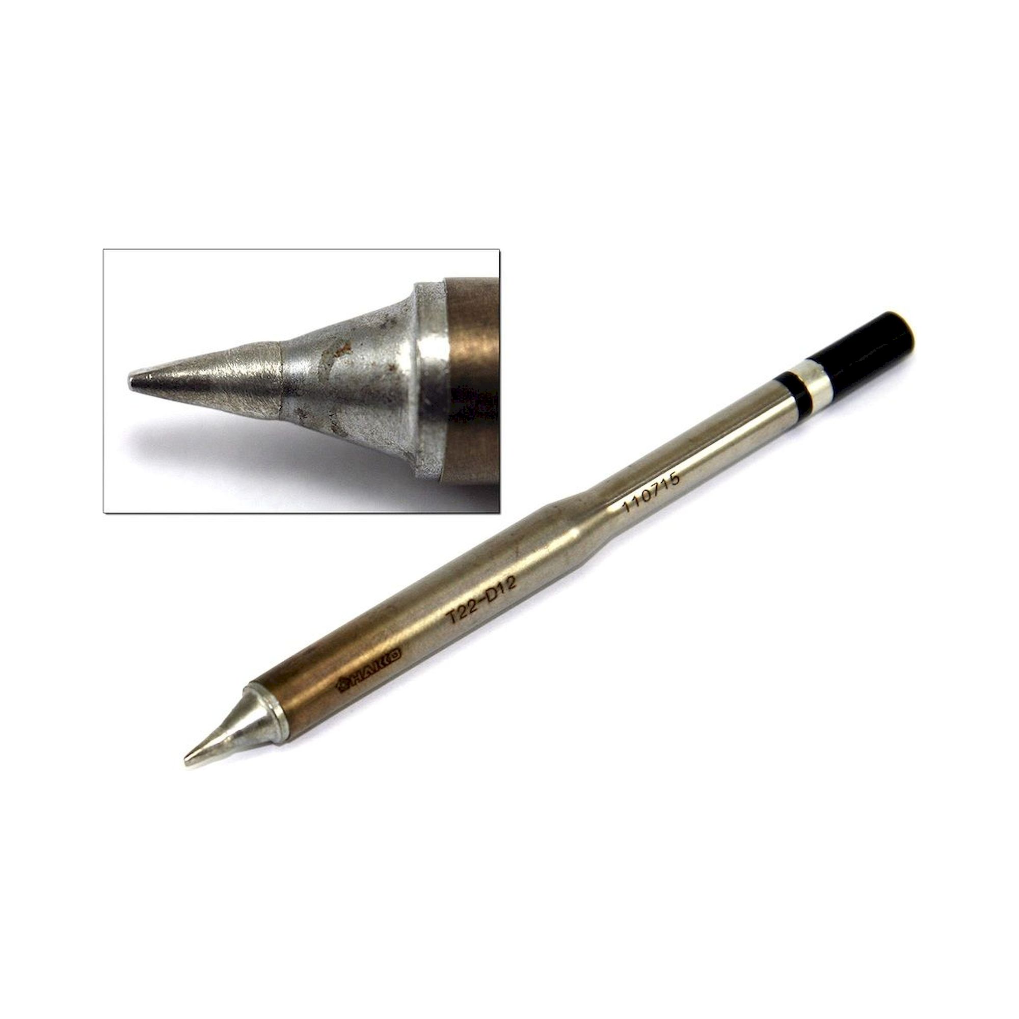 Lötspitze Meißelform 1,2 mm - Hakko T22-D12