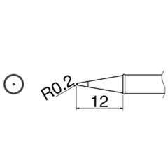 Hakko T31-02BL. Soldering tip Shape-BL