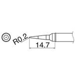 Hakko T31-02IL. Soldering tip Shape-IL