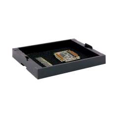 Hans Kolb 10002185-0001. ESD Tray stackable, with black foam, 550x346x43 mm, 25-CTR-EL