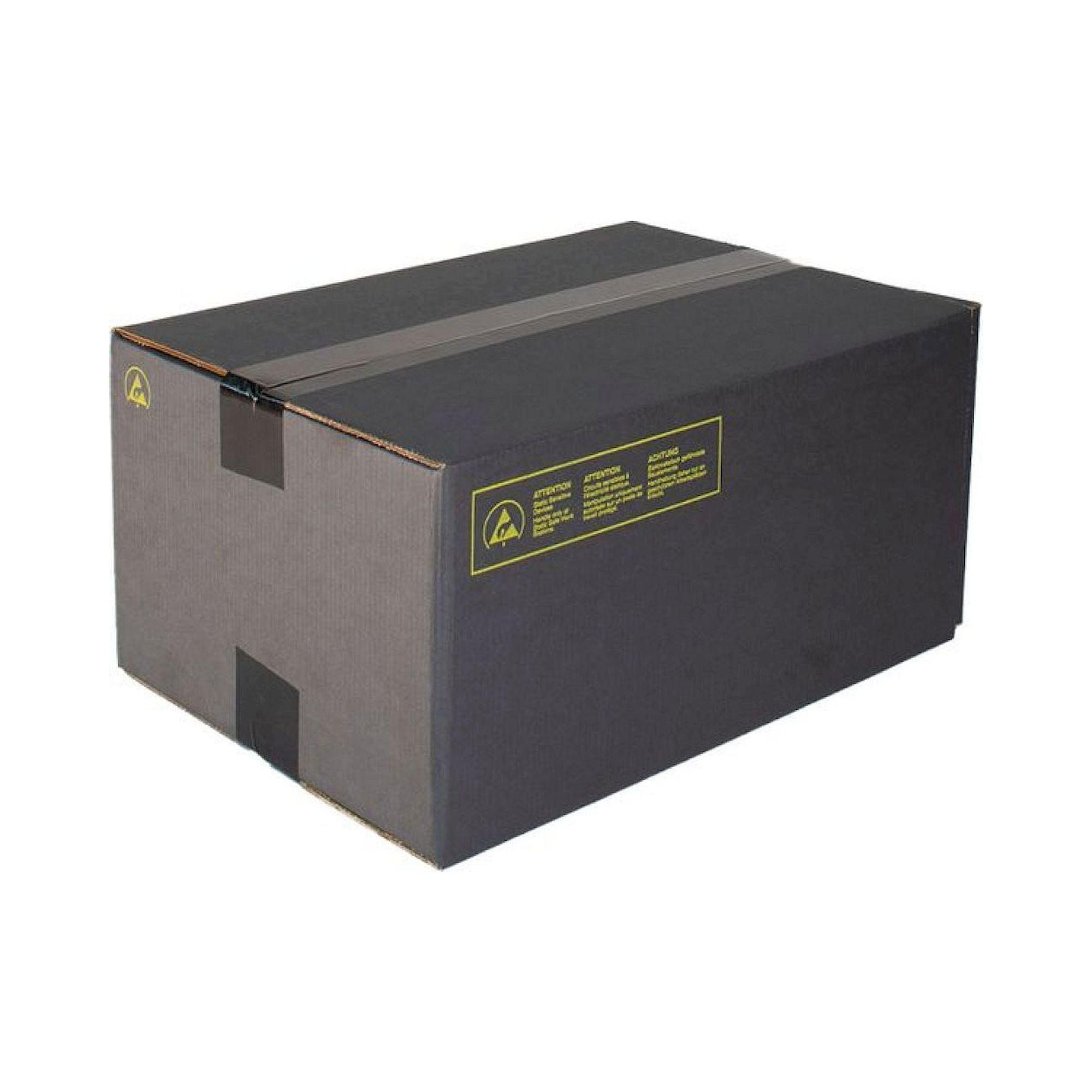 Hans Kolb 10002843-0001. ESD folding boxes (15-TAB) American Boxes, 362x251x220mm, black