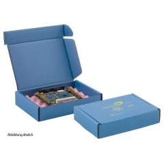 Hans Kolb 10002951-0001. ESD shipping box, blue 183x127x38 mm, 10-TVS