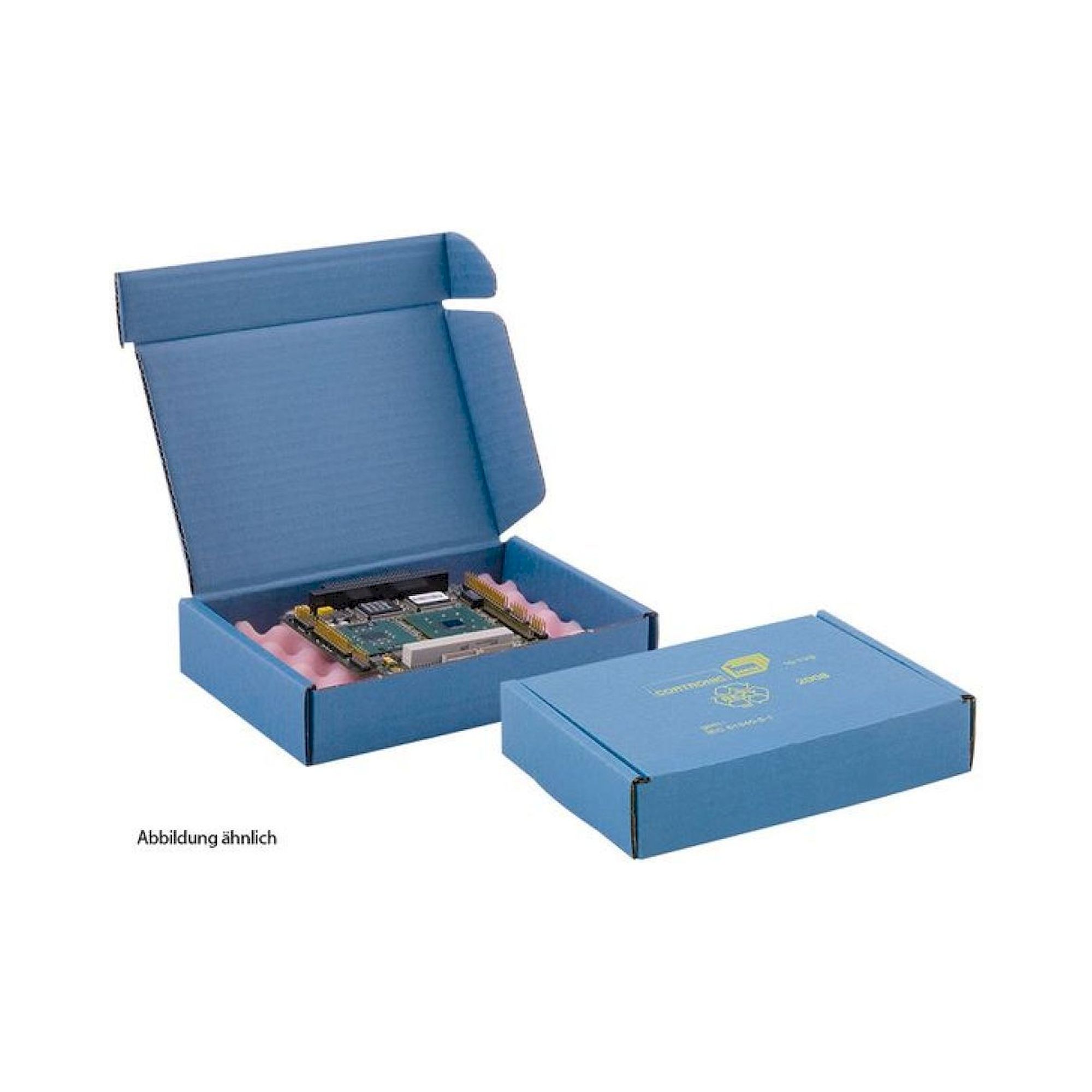 Hans Kolb 10002955-0001. ESD Versandschachtel, blau 380x280x60 mm, 57-TVS