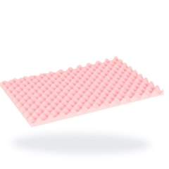 Hans Kolb 12000078. Knobbed foam (58-NS-AS) for shipping box 58-TVS, pink