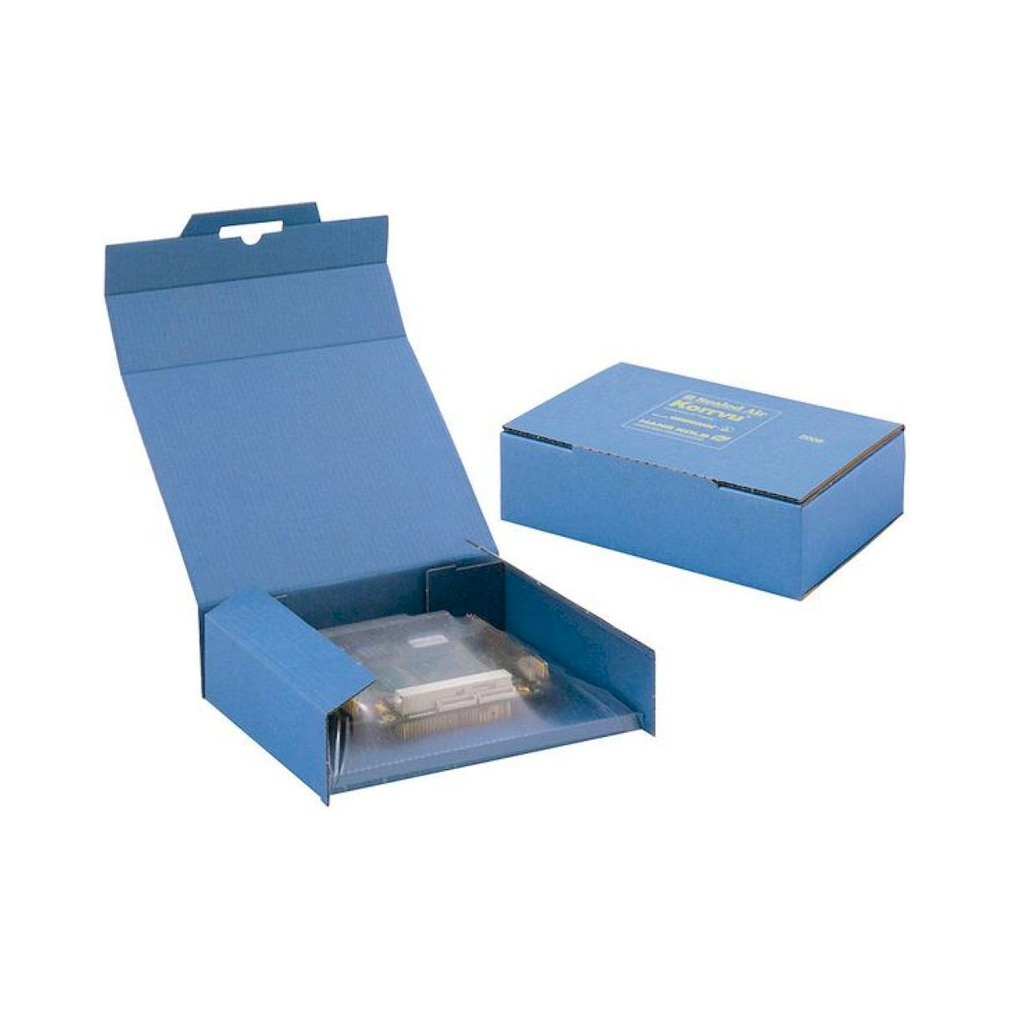 Hans Kolb 12000131. ESD shipping box Korrrvu Conductiv, 160x127x34 mm, 30-KC
