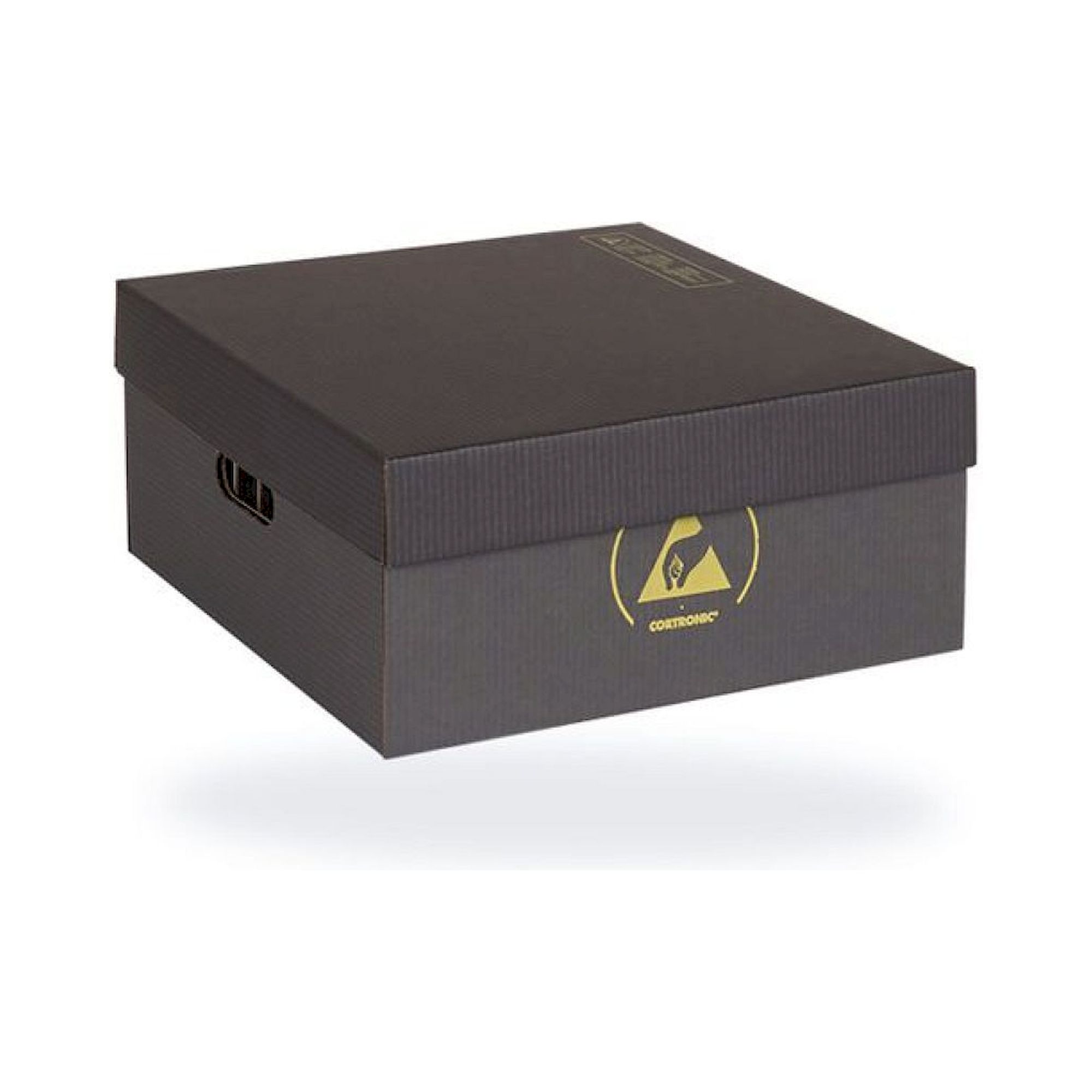 Hans Kolb 10004140-0001. ESD bar container CORTRONIC 20-TSC with warning pressure, without web insert