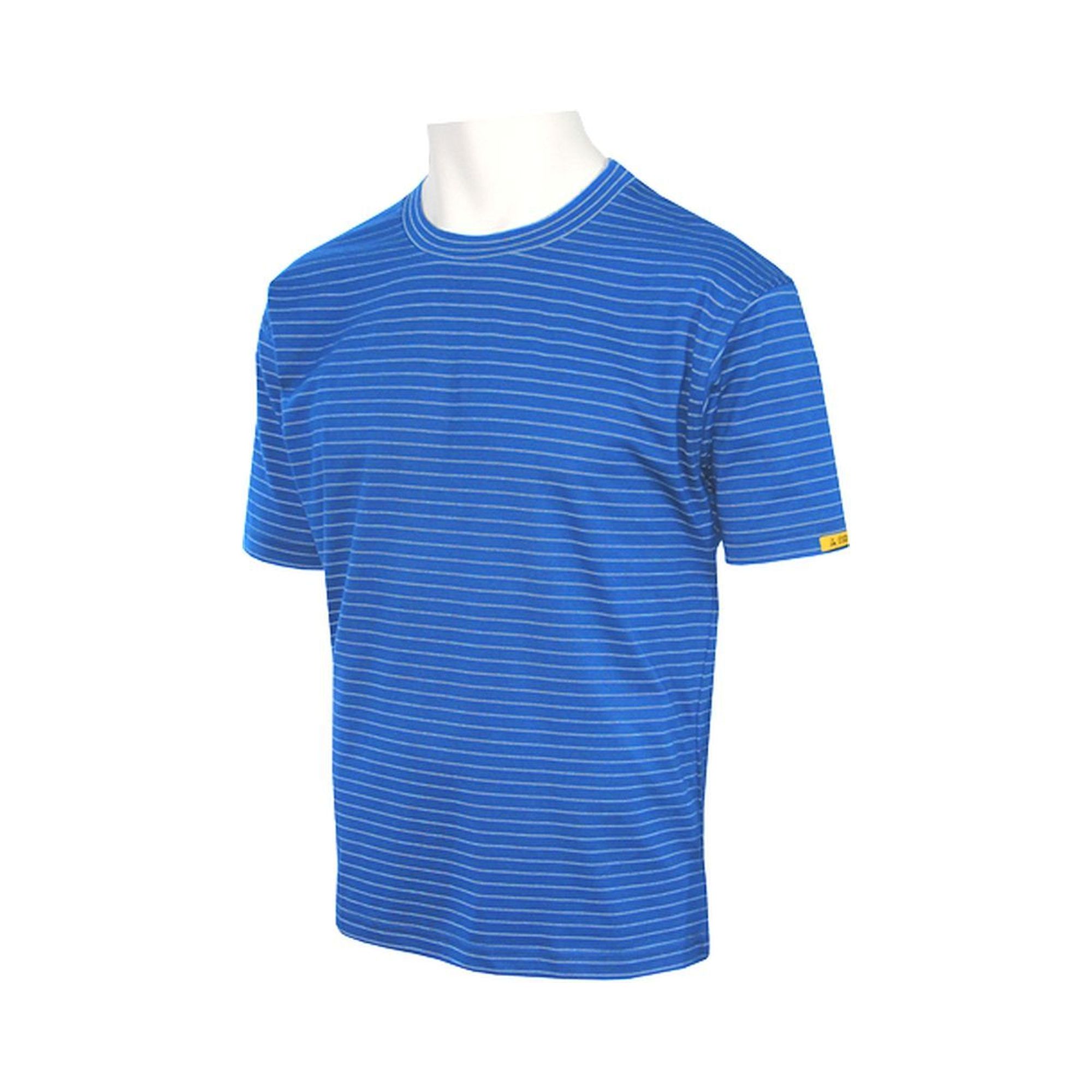 HB Schutzbekleidung 08010 86002 000 41-M. ESD T-Shirt Herren kurzarm, royal, M