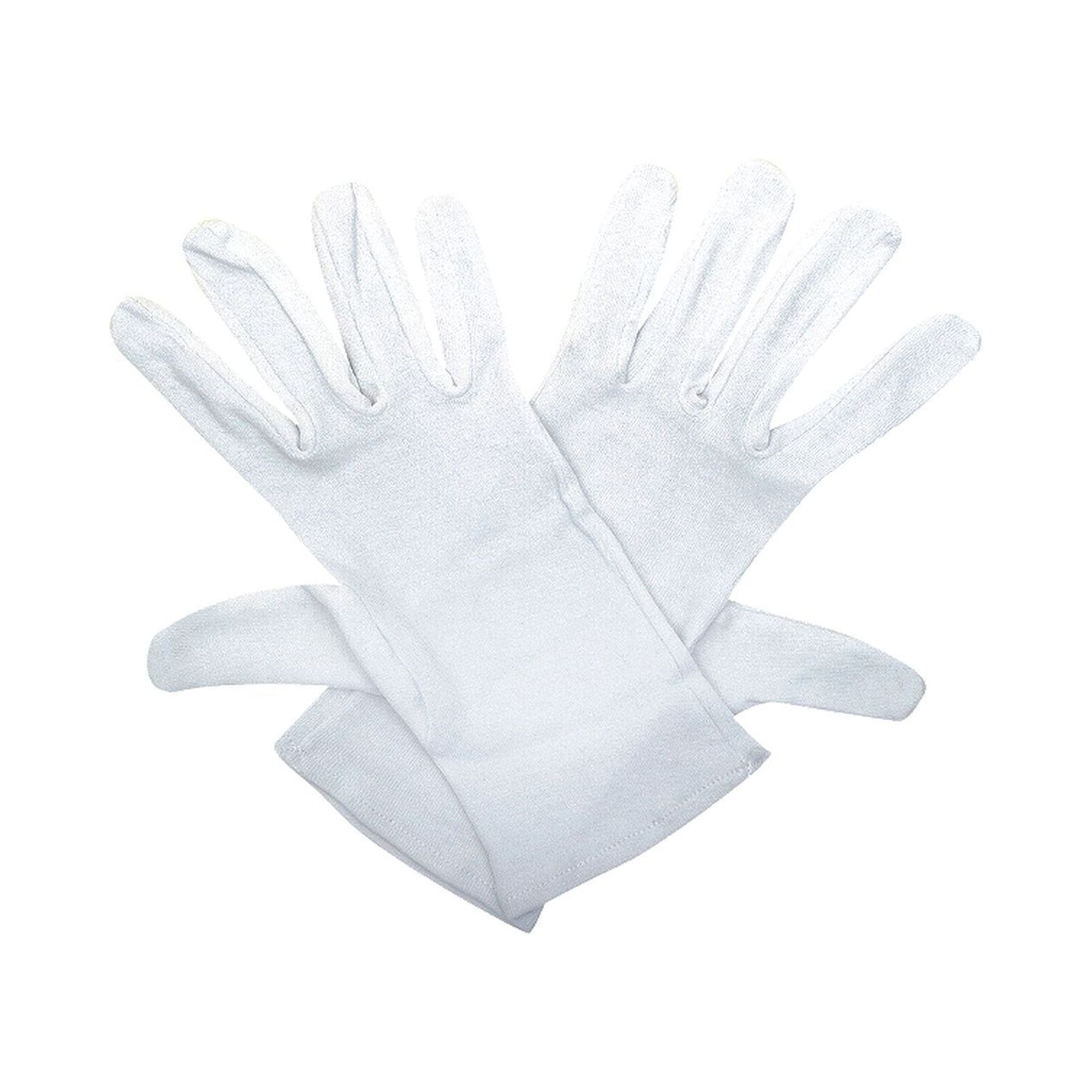 ESD Handschuhe Baumwolle weiß, Gr. 12